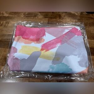 Thirty-One Watercolor Pop Zipper Pouch